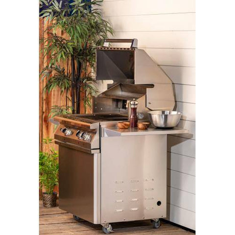 Image of PGS Grills - S36TNG - Legacy - 39 Inch Pacifica Commercial Grill Head with 1 Hour Gas Timer