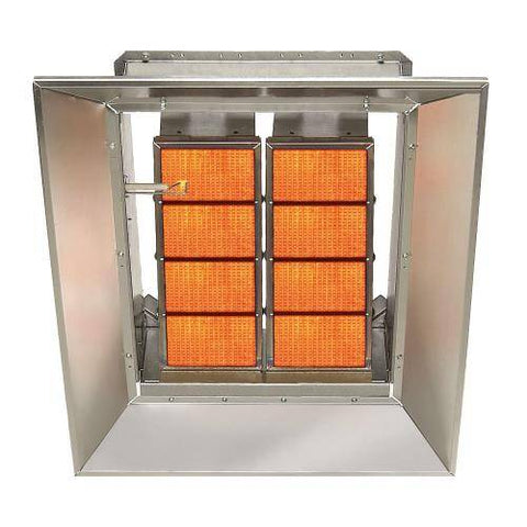 Image of Ndustria - 045070NG - GG Series - 70,000 BTU - Suspended High-Intensity Gas-Fired Infrared Heater