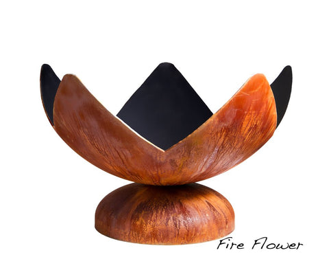 Image of "Fire Flower" Fire Bowl (Made In USA)