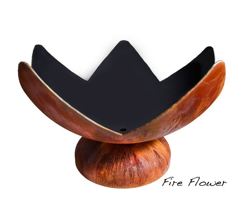 Image of "Fire Flower" Fire Bowl (Made In USA)