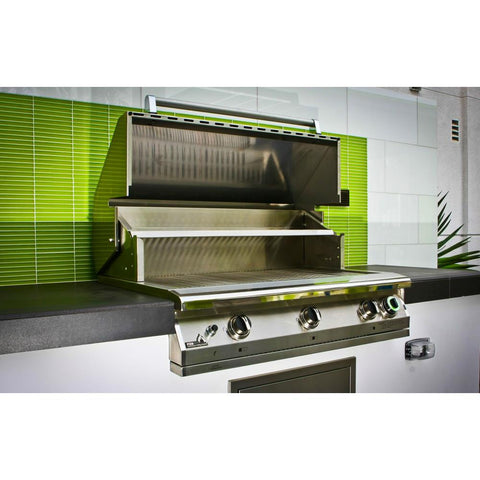 Image of PGS Grills - S36TNG - Legacy - 39 Inch Pacifica Commercial Grill Head with 1 Hour Gas Timer