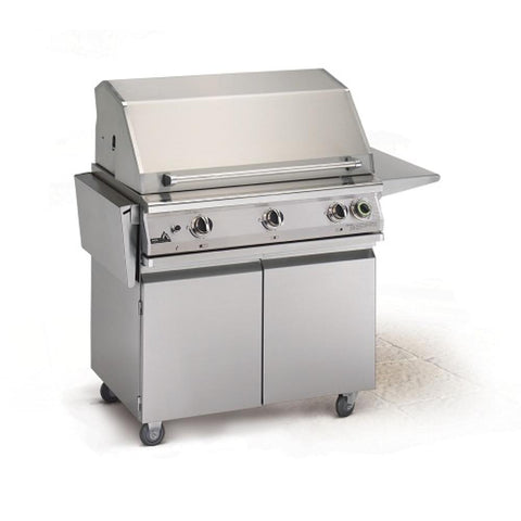 Image of PGS Grills - S36TNG - Legacy - 39 Inch Pacifica Commercial Grill Head with 1 Hour Gas Timer