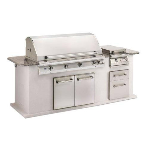 Image of PGS Grills - S48RLP - Legacy - 51 Inch Big Sur Gourmet Stainless Steel Grill Head with Infrared Rotisserie Burner