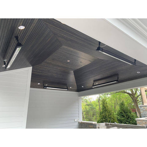 Image of Infratech - SL4024BL - Slim Line - Single Element 4,000 Watt Patio Heater